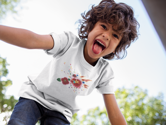 Full of Life - Kids T-shirt by Yu