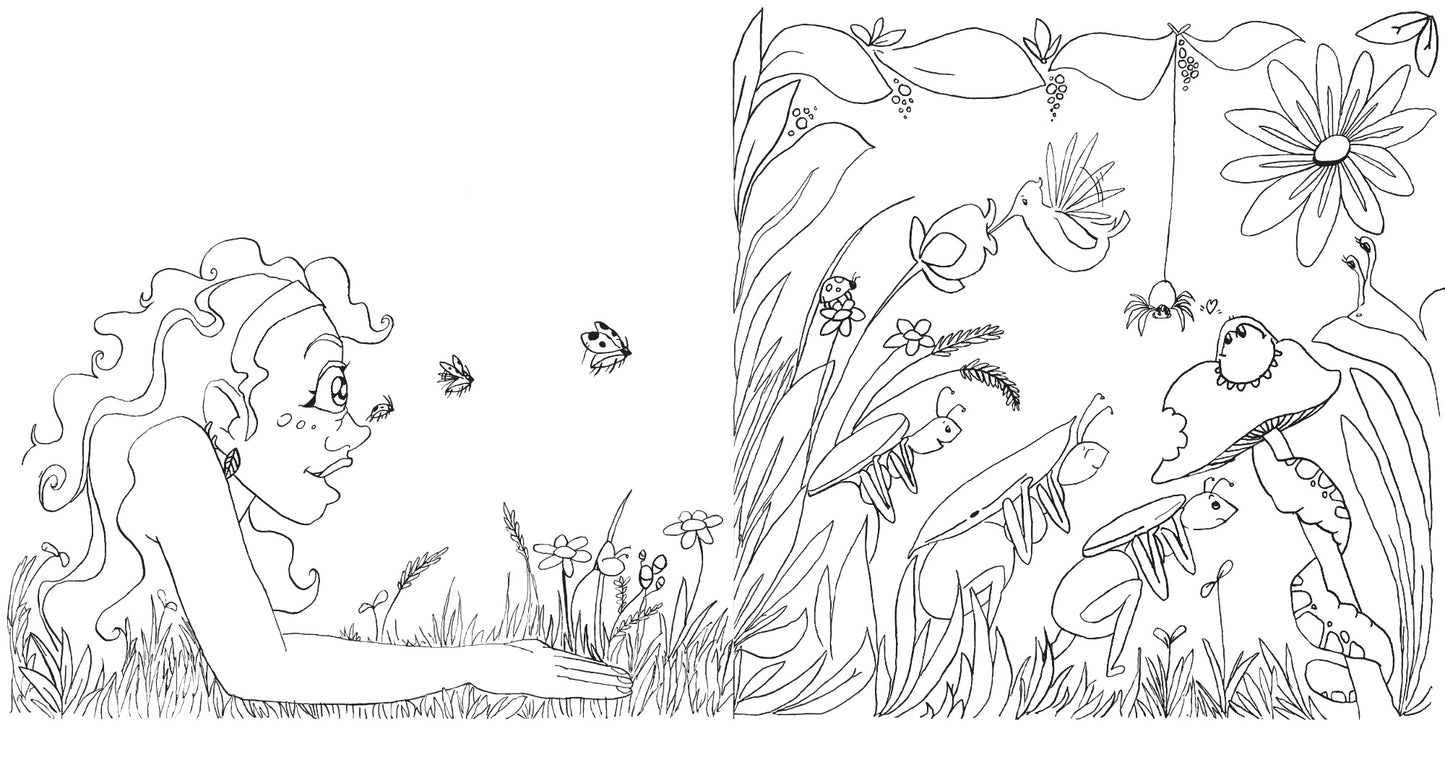 As One Big Family - Coloring pages by Anabel