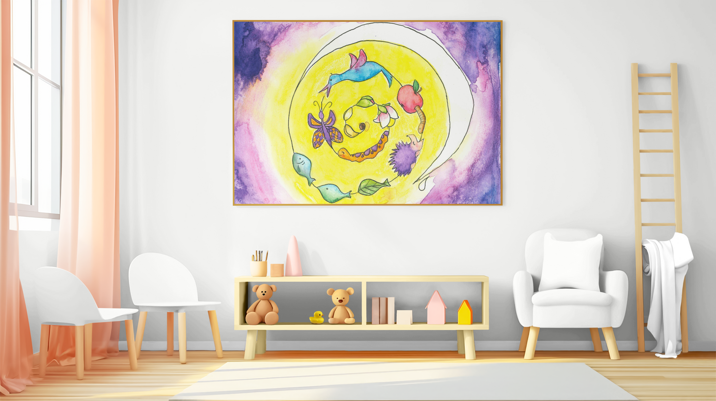 Everything Is Connected - Poster by Anabel