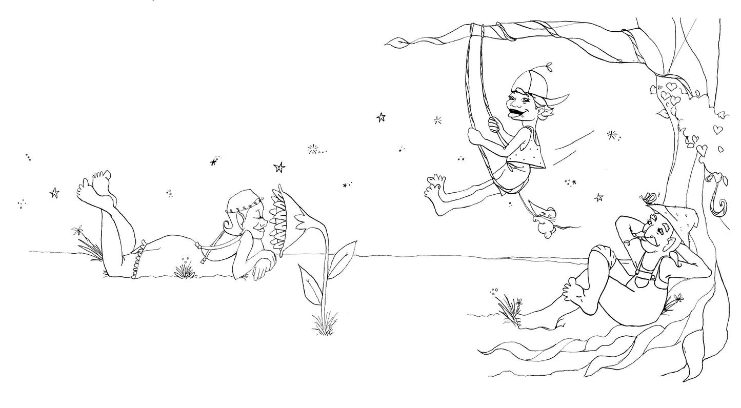 As One Big Family - Coloring pages by Anabel