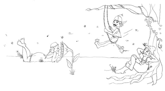 As One Big Family - Coloring pages by Anabel