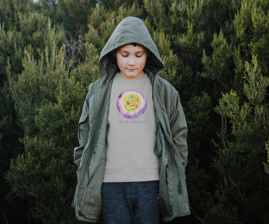 Design by Anabel - Children's sweatshirt - We are connected