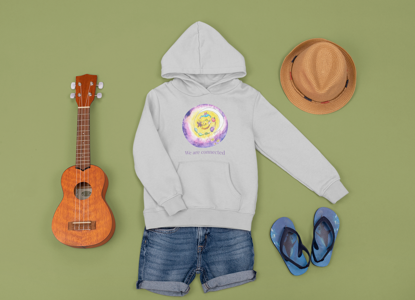 We Are Connected - Hoodie by Anabel