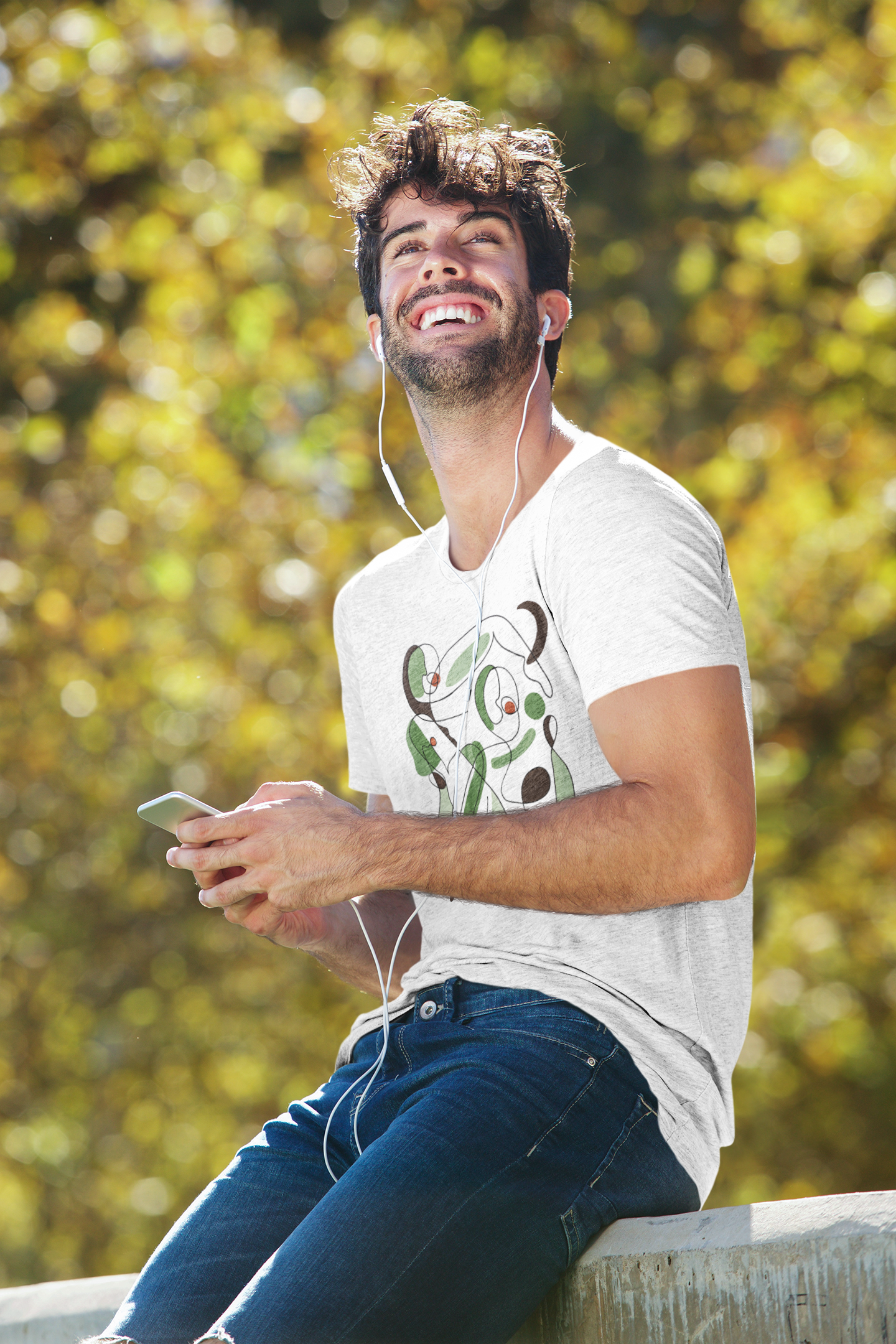Dreaming - Slub T-shirt by Jana