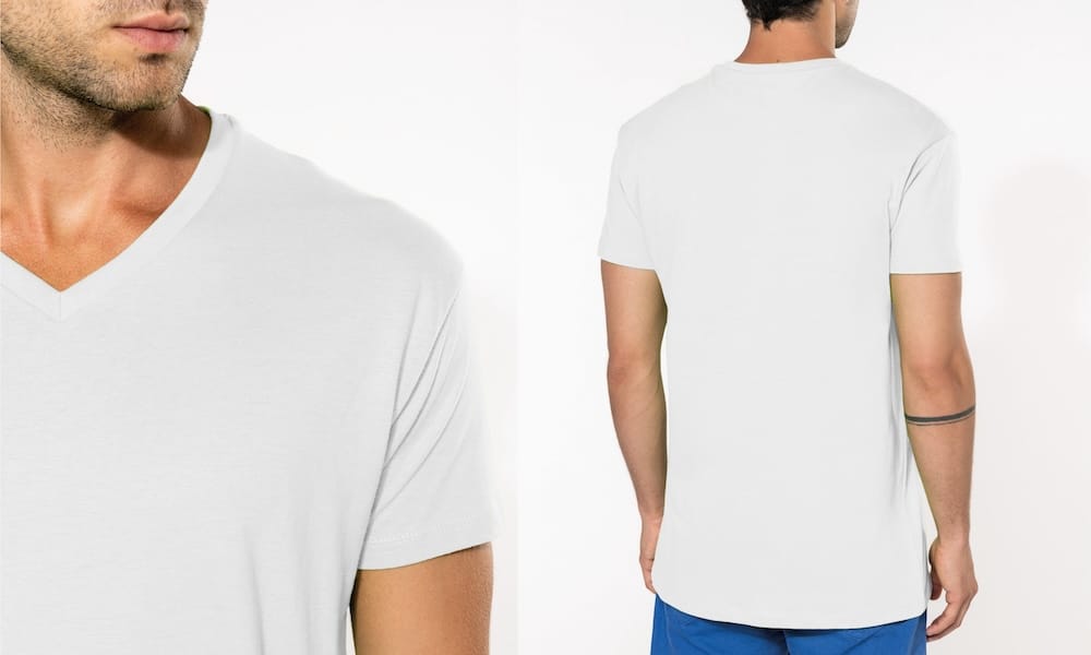 Doing - V-neck T-shirt by Jana